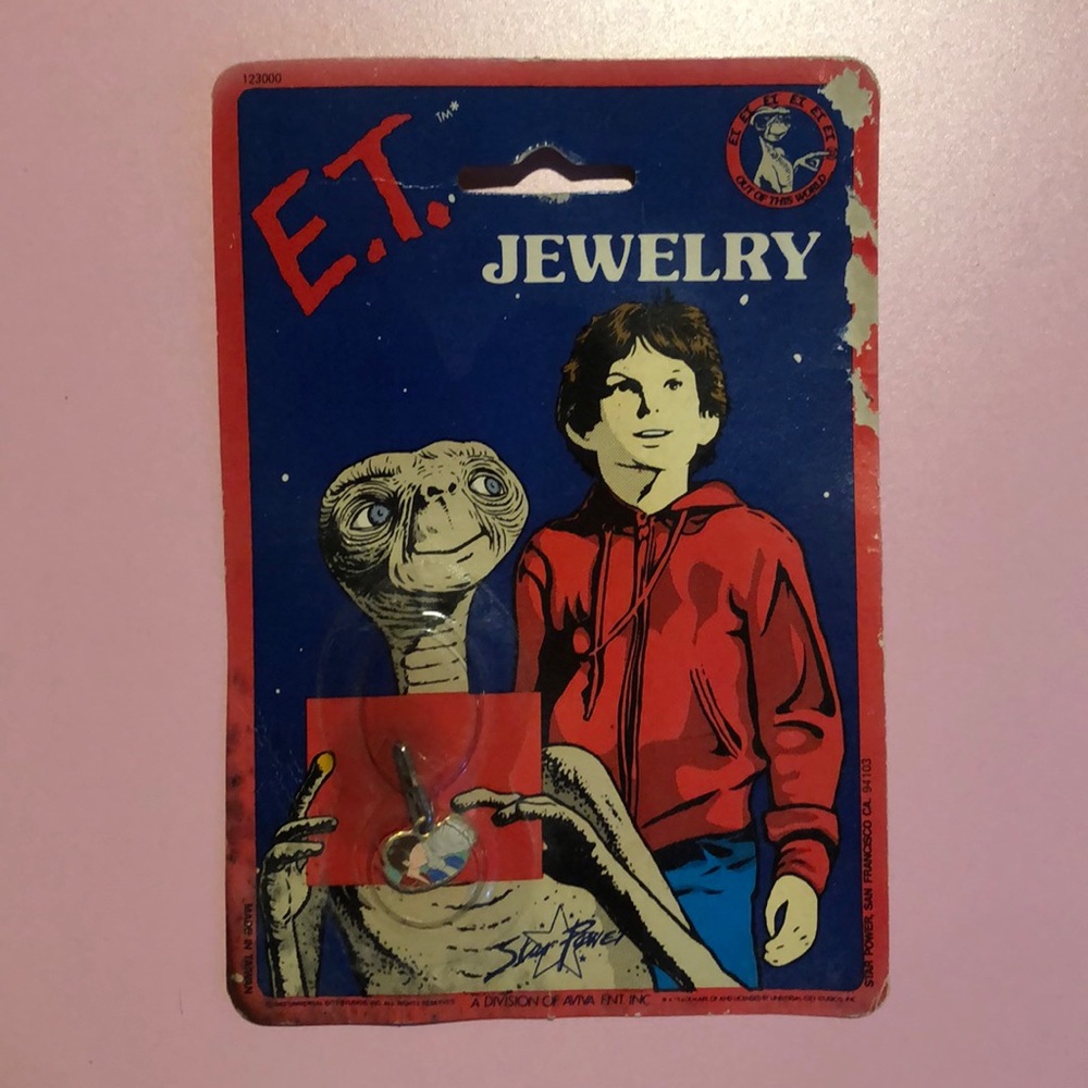 Vintage RARE E.T. Jewelry charm - Never opened!